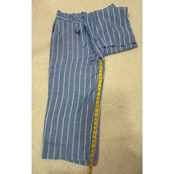 NWT Lauren Conrad Blue Striped Women's Pants - Picture 7 of 11